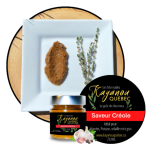 Avec la marinade Saveur Créole, nous avons décidé de créer une marinade excitante qui se concentre sur la saveur